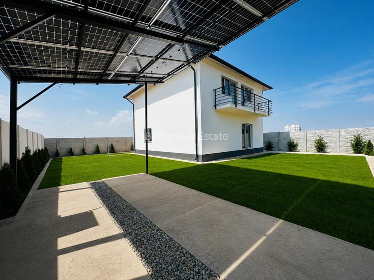 Casă nouă, 4 camere de vânzare individuală - 340 mp, La cheie – Berceni  Panouri - 5