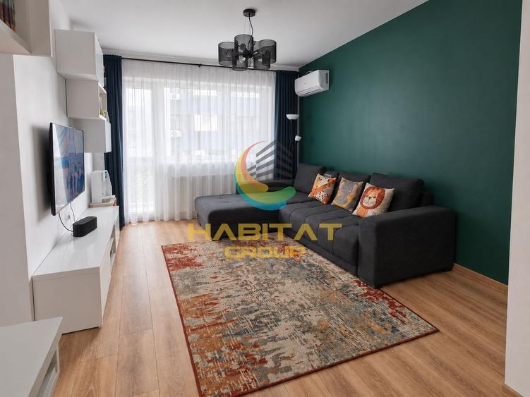Apartament 2 camere - mobilat si utilat - parcare inclusa