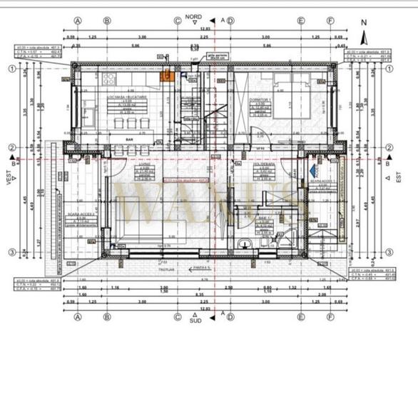 Casă individuală în Chinteni - 120MP I ST 500MP I 4 Camere