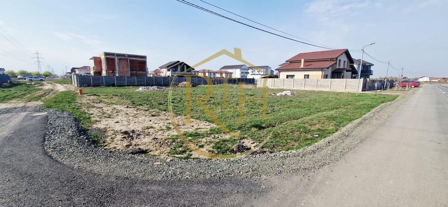 Vand teren intravilan cu proiect si autorizatie de constructie in Giroc