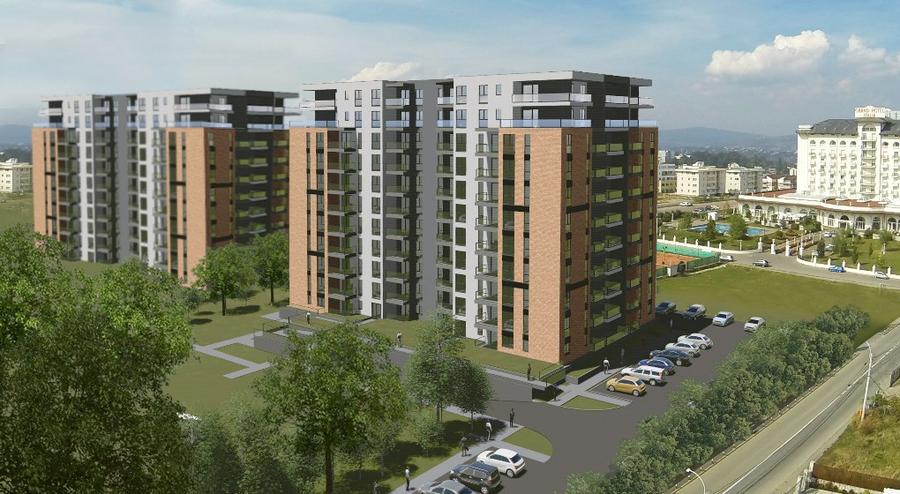 Ansamblu rezidential deosebit, 2 camere, decomandat