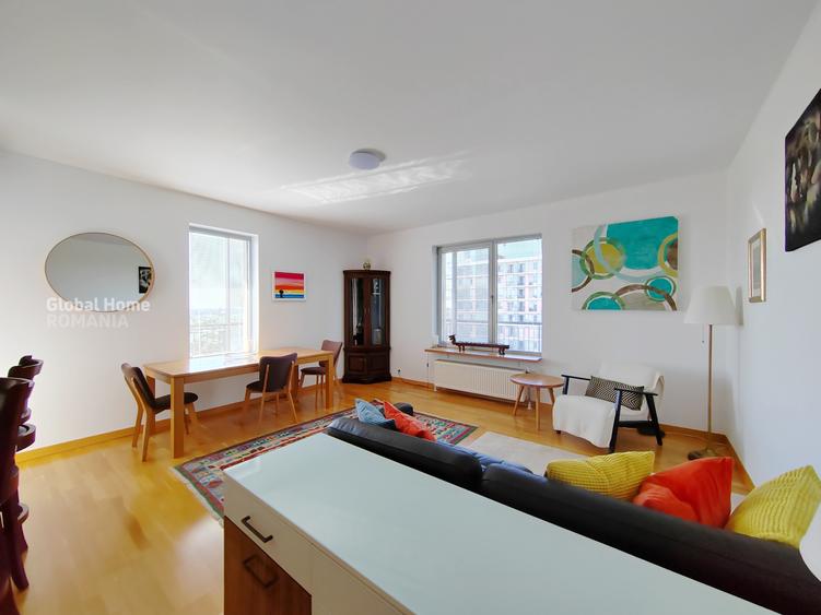 Asmita Gardens | Etaj 13 | Terasă 30 mp | Vedere Delta Văcărești | Parcare