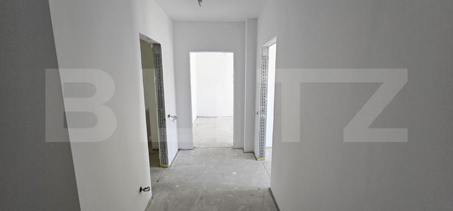 Apartament 3 camere – semifinisat, cu terasă de 20 mp – Viva Residence, Deva