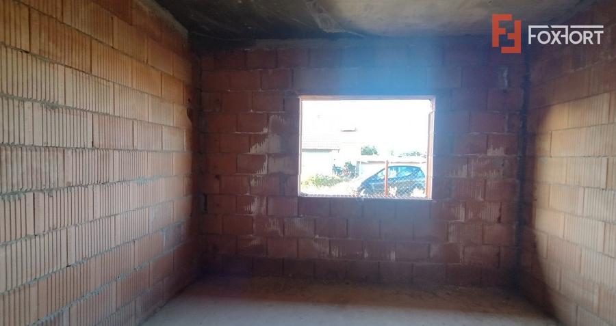 Casa individula la ROSU, 4 camere - Becicherecu Mic, teren 499 mp