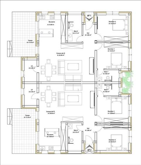 COMISION 0% DUPLEX DE VANZARE INTRARE MOSNITA