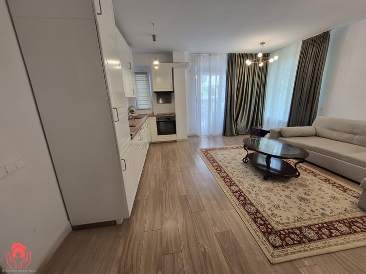 DNA GHICA (Azuga Residence)-3 camere semi/mobilat, curte privata, parcare, club!