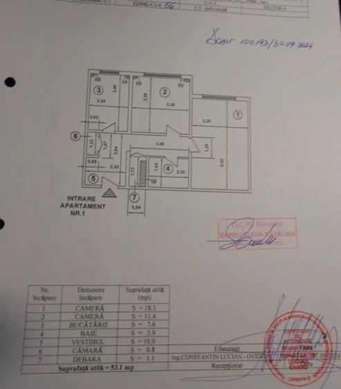 Apartament 2 camere decomandat | 53 mp | 3 minute de metrou Gorjului