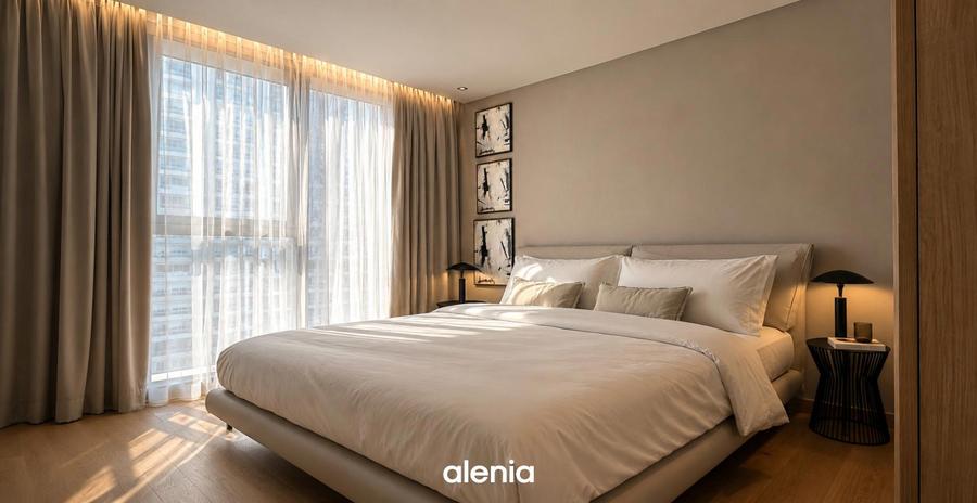 Apartament nou la Alenia, 2 camere, disponibil pentru inchiriere, nr. 87