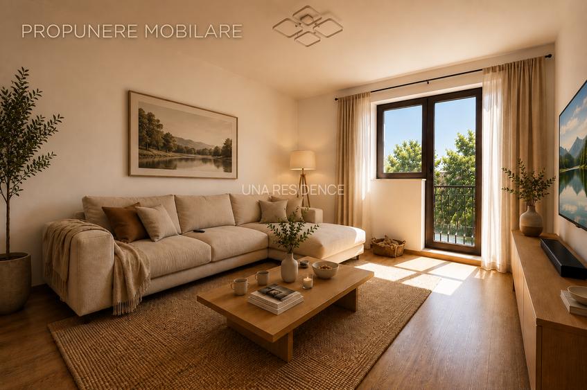 2 Camere DECOMANDAT Clasic | Mutare Imediată | Încălzire în Pardoseală | Parcare - 3