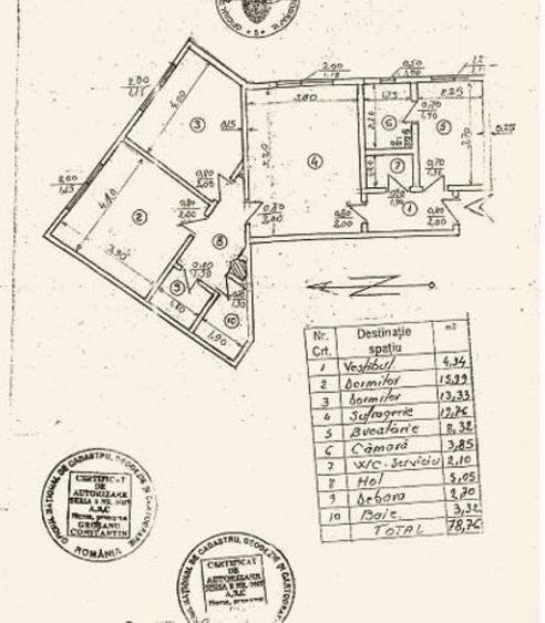 Apartament 3 camere Drumul Sarii | Constantin Marinescu | centrala proprie