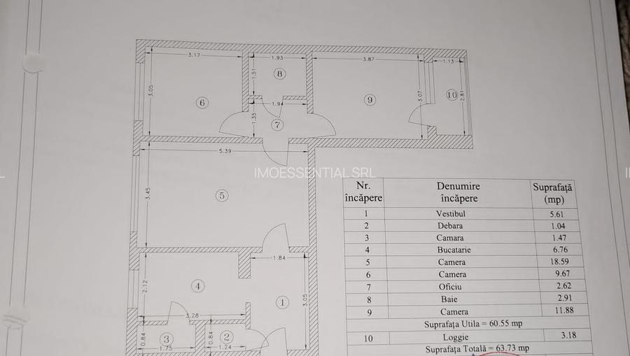 3 camere Drumul Taberei metrou Răul Doamnei - 7