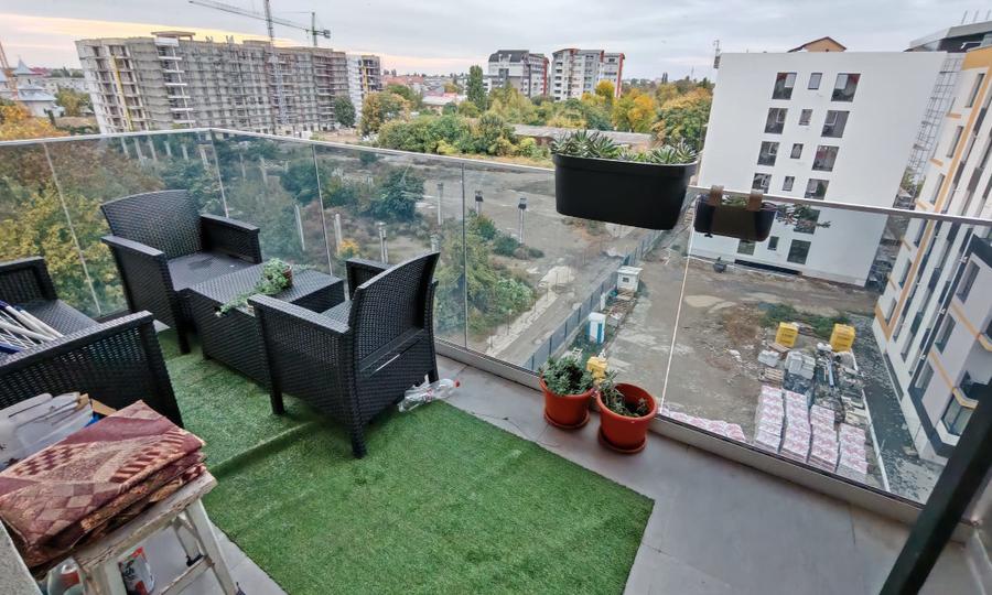 Apartament spatios in bloc nou