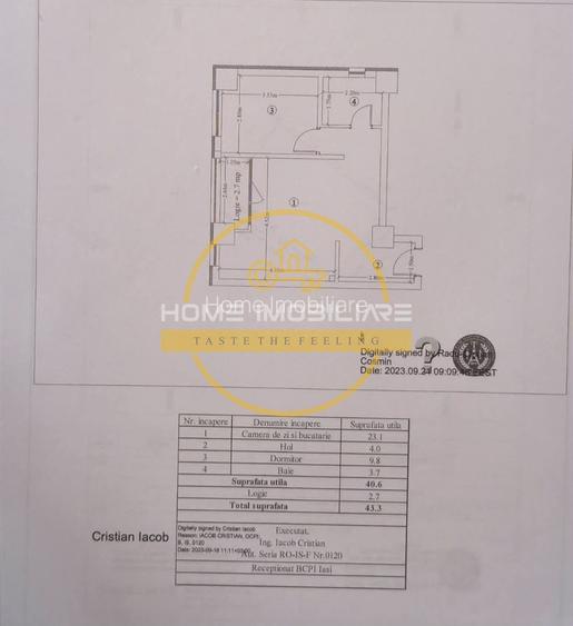 Etaj intermediar/Apartament 2Camere Mobilat&Utilat -Cartier Visoianu! - 4