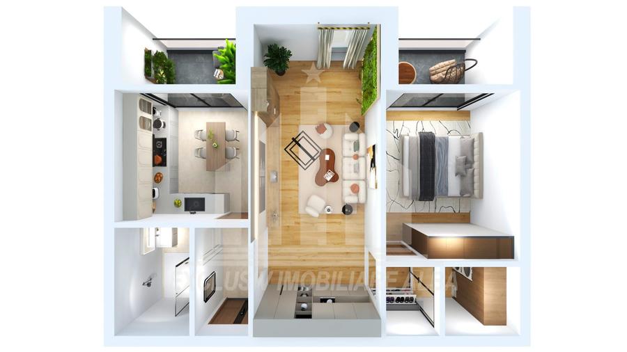Apartament 2 camere | 53 mp | Etaj 1 | Bloc Nou 2026 | Cetate