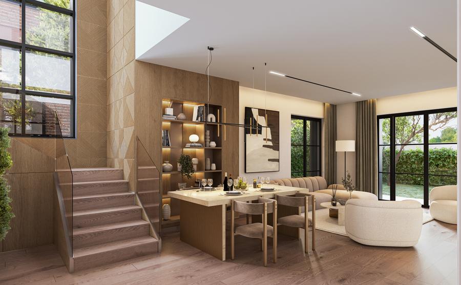Vila P+1 individuala tip cuplata/duplex in SUNRISE HOMES