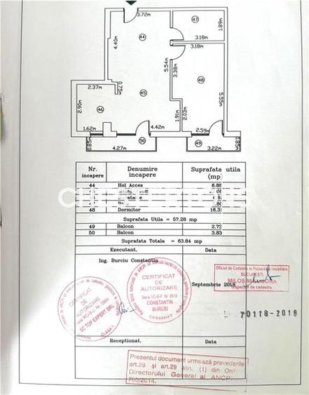 Apartament 2 camere cu boxa + Loc de parcare inclus - 12