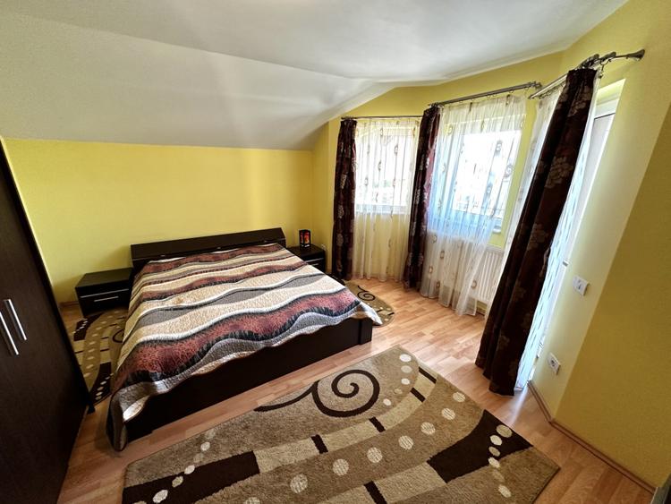 Casa D+P+M cu garaj teren 400 mp finisata utilata mobilata asfal CETATE Giro