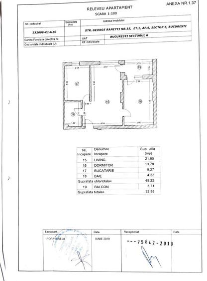 | Apartament 2 camere semidecomandat - George Ranetti |