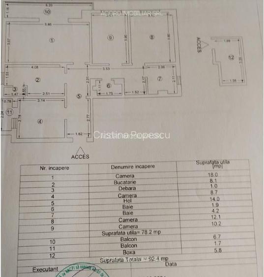 Apartament cu 4 camere vis-a-vis de Biserica Alba - 9