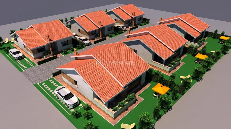 Cernica, casa pe parter, construcție nouă, 4 camere, 350mp teren, utilități - 7