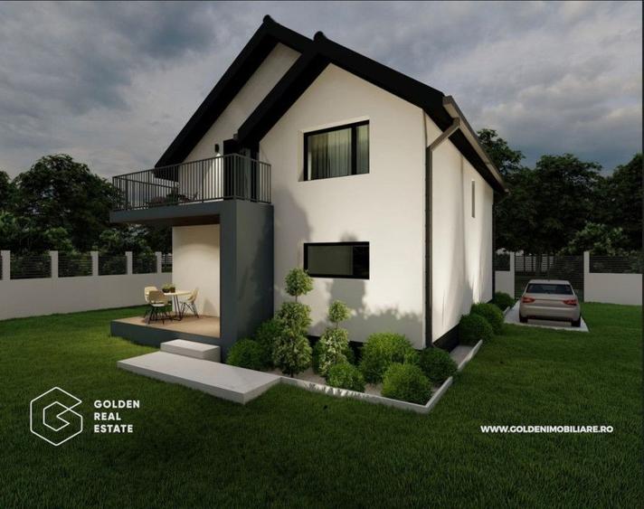 Casa/Vila HERA P+E, 4 camere, 2 bai, teren 400-700 mp, 6 Vanatori