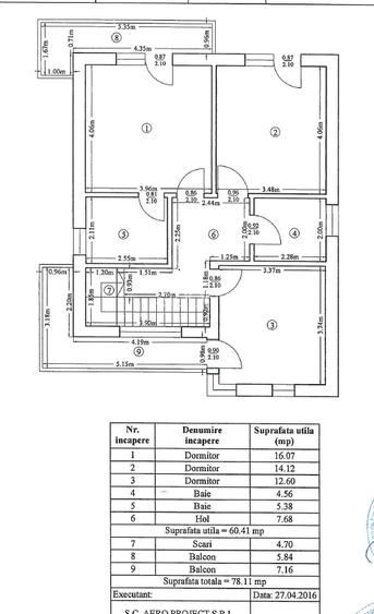 Otopeni | Casă individuală P+1 | 4 camere - 2