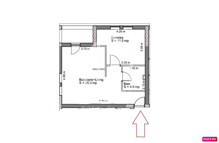 Apartament 2 camere, mobilat si utilat modern - 40,80 mp + balcon - 4
