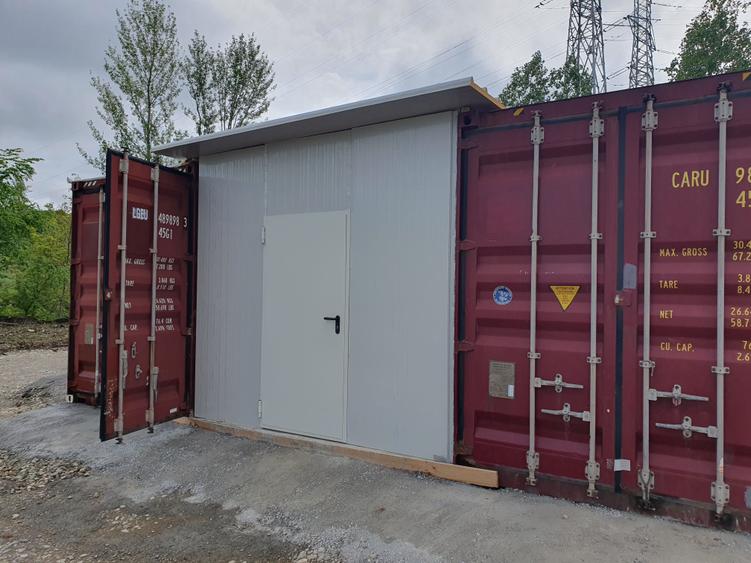 Containere 15 mp, 100 euro/luna