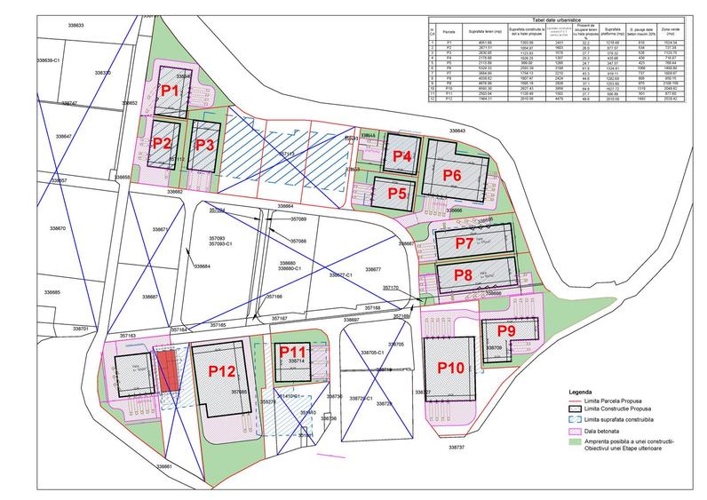 Teren industrial 9000 mp în Parcul Industrial UTA2 Arad