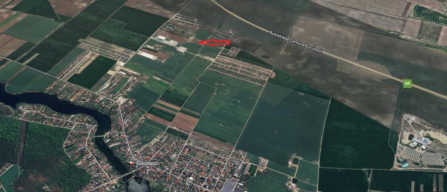 Teren intravilan, 12.200mp, Balotesti, oportunitate de investitie