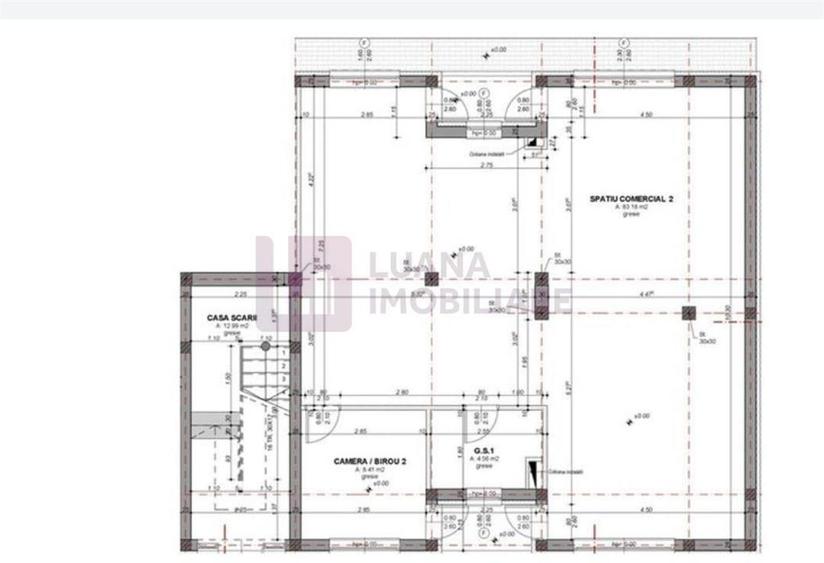 Spatiu comercial de vanzare | Cartierul Arhitectilor | vitrine mari la strada |