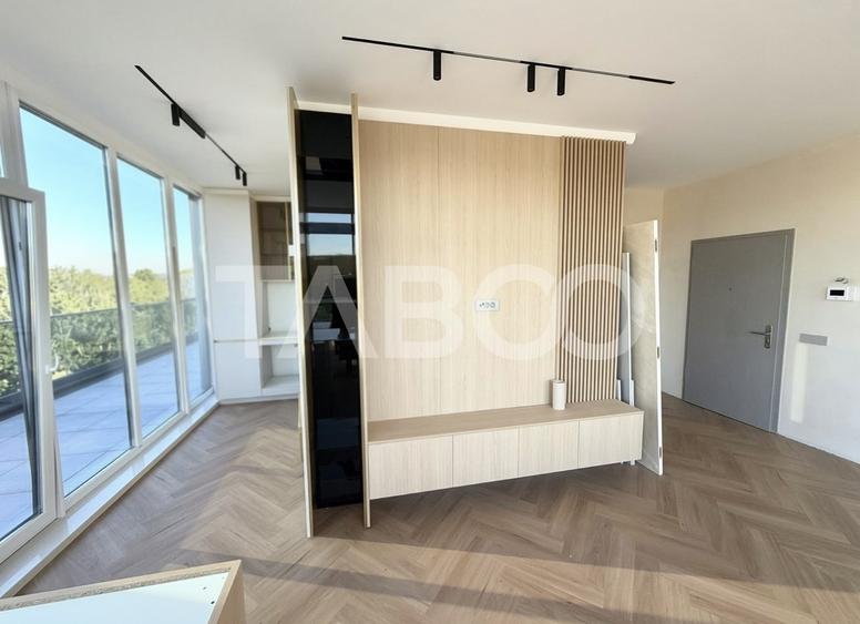 Penthouse de vanzare zona Intre Lacuri vedere panoramica ultrafinisat