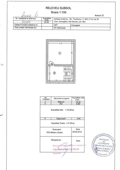 Vila Duplex spatioasa - Teren 500 mp - 7 camere - living spatios - beci - 27