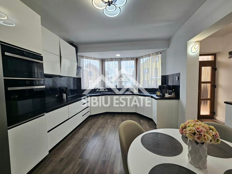 Casa 5 camere Sibiu complet dotata, imobil ca nou