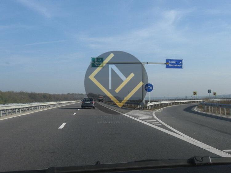 Teren 9Ha -> 16Ha Ha Intravilan , Exit A3 Snagov Ghermanesti Bucuresti-Ploiesti