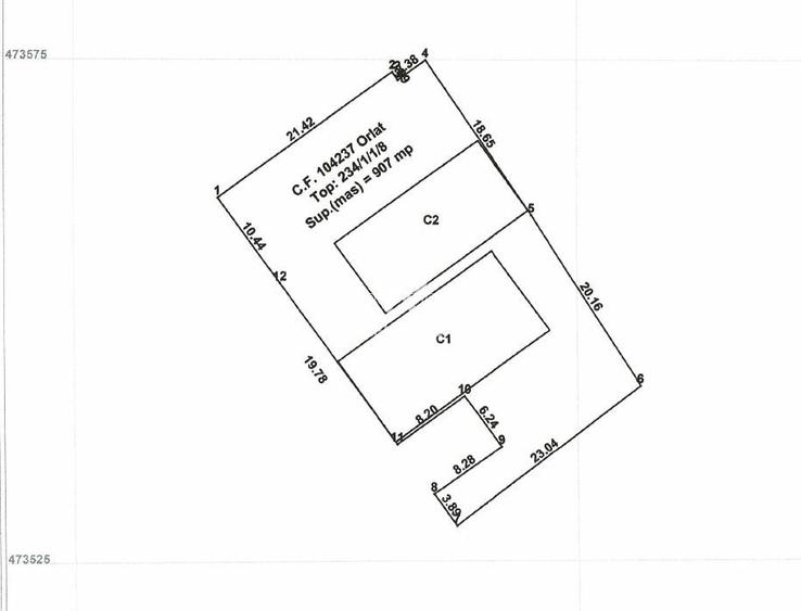 Spatiu industrial compus din doua corpuri in Orlat, central - Sibiu - 1