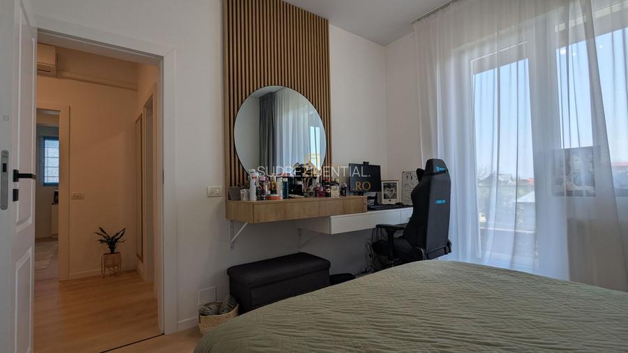 Apartament spatios cu 3 camere, 85,5 mp, 2 balcoane, Popesti-Leordeni - 9