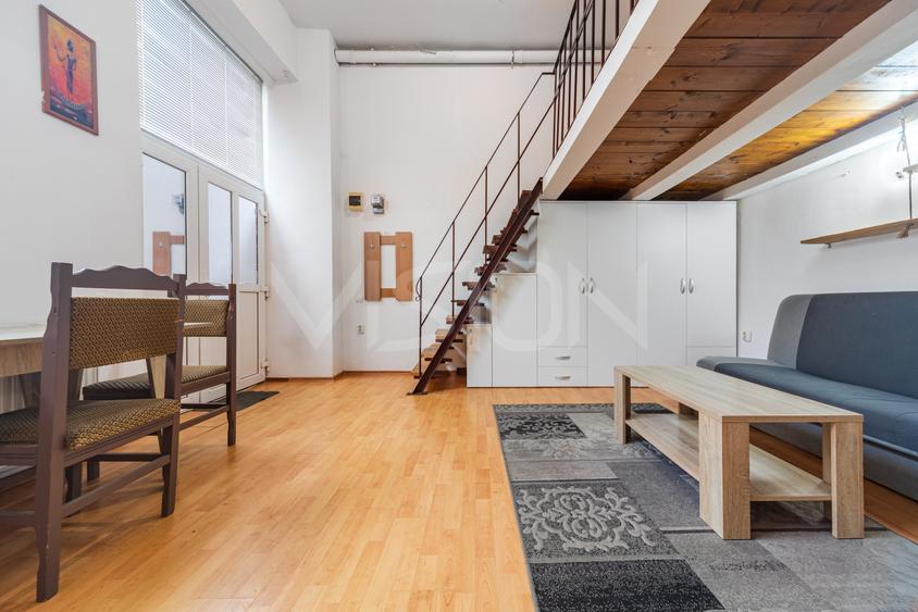 Studio cu nișă de dormit | 35 mp | mobilat mediu | Între Lacuri - Dunării