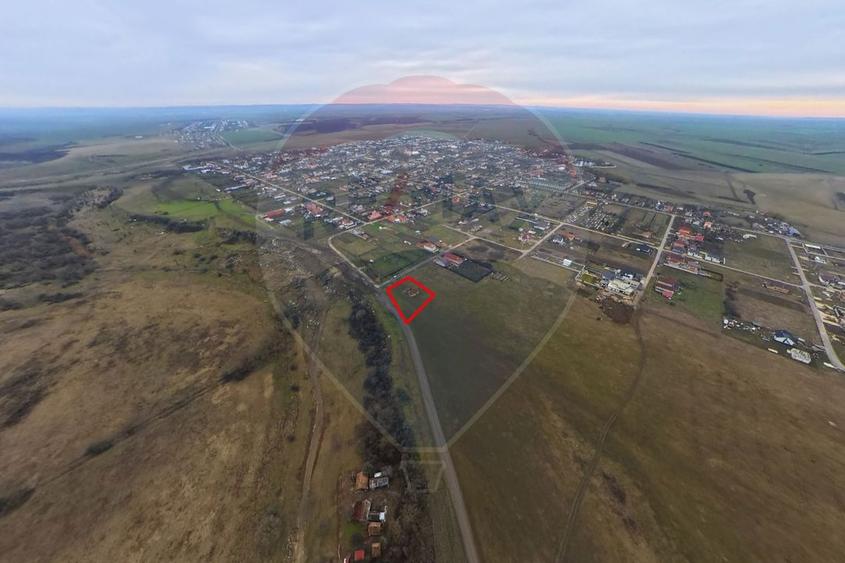Teren generos cu două fronturi, Frumușeni – plus constructie noua