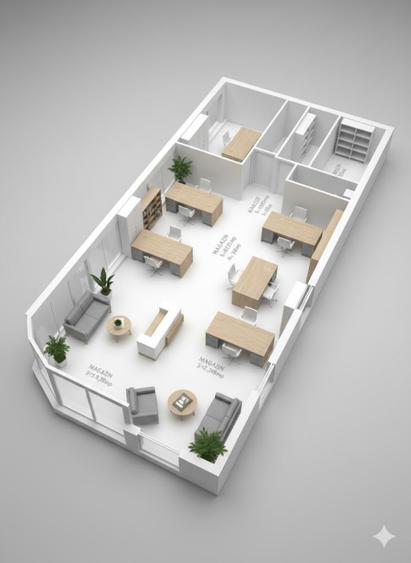 Spatiu comercial , 112 mp zona Marasti, Cluj