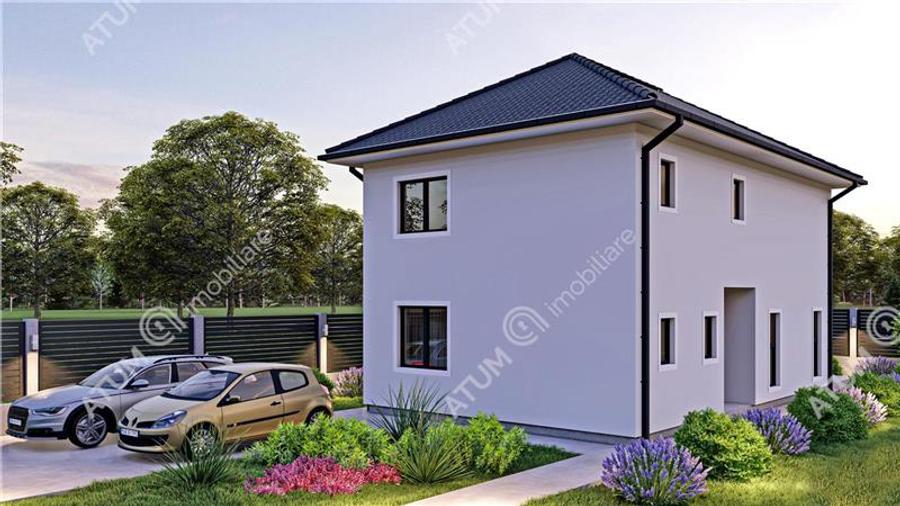 Casa individuala la cheie 4 camere decomandate 116 mp utili