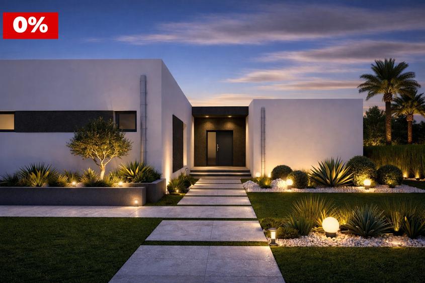 Casa individuala moderna pe parter - Dumbravita - Comision 0%