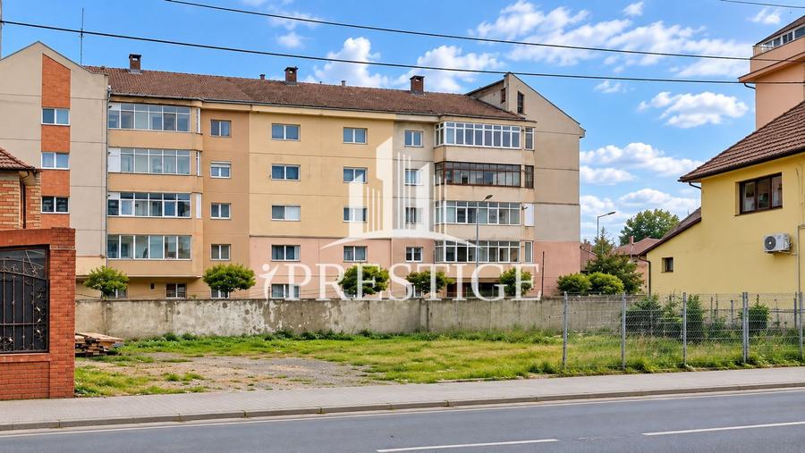 TEREN COMERCIAL DE VÂNZARE | SIBIU | ȘOSEAUA ALBA IULIA | PUZ APROBAT