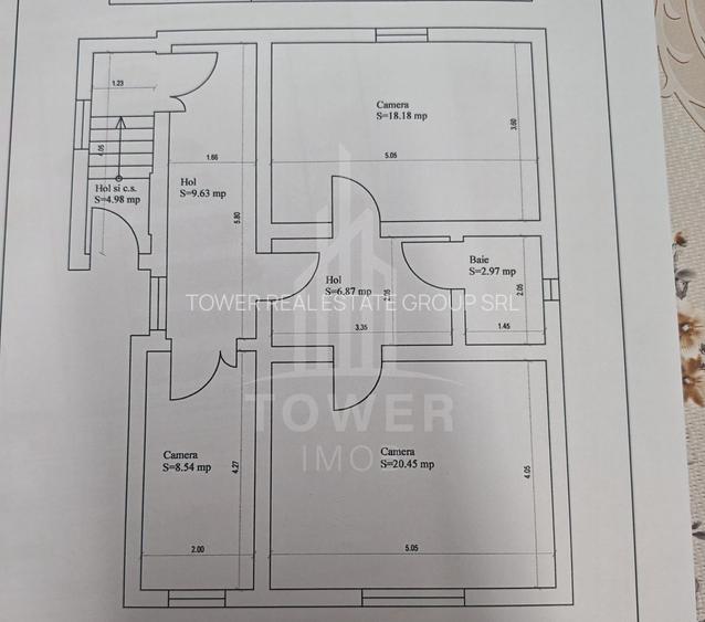 Casă individuală cu 3 camere, curte , în Sibiu, zona Lupeni - 22