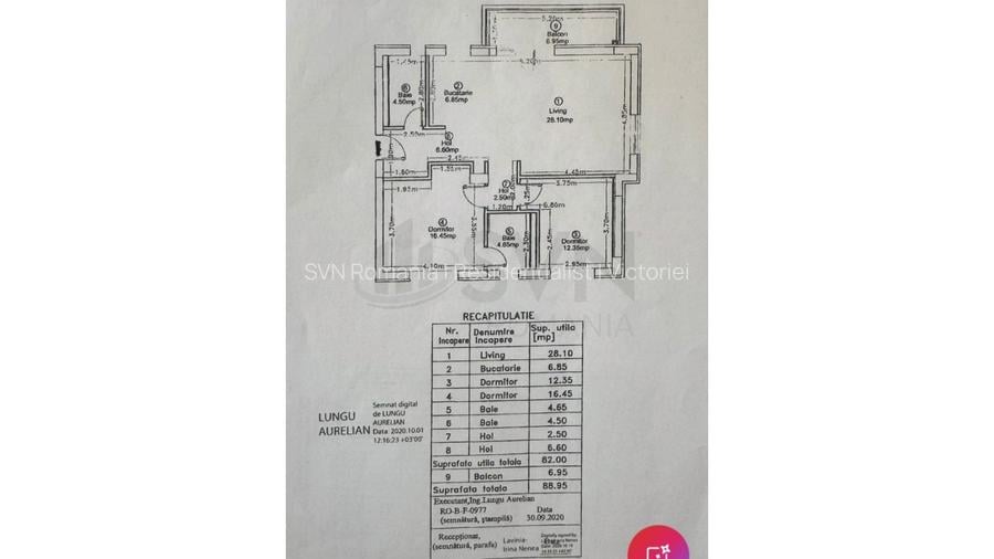 REA1026018 Apartament 3 Camere I Pipera I Rond OMV - 12
