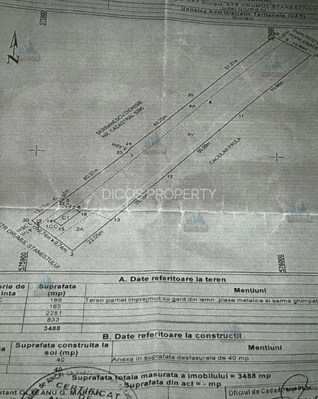 De  Vânzare Teren 3.488 mp  – Drumul Stăneștiului,Giurgiu - 4