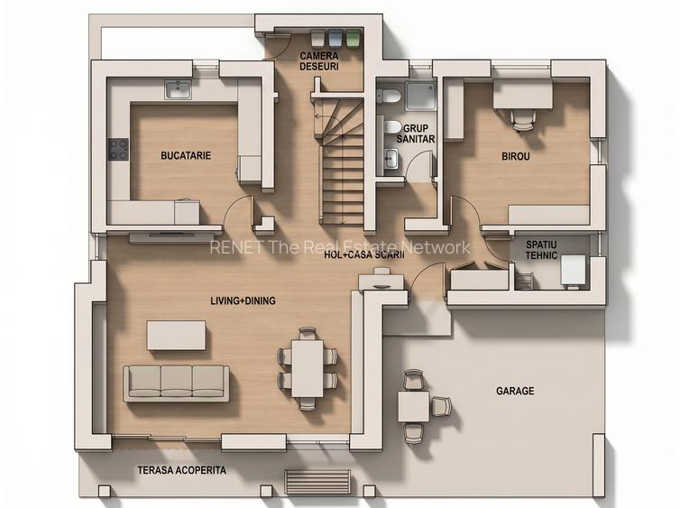Vilă individuală 5 camere - Pipera - 1