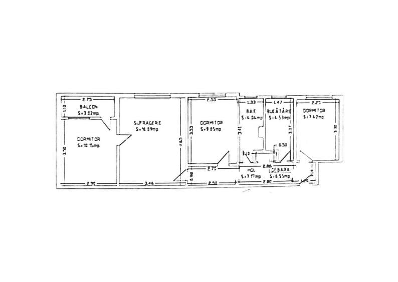 Apartament cu 4 camere de vânzare în Mangalia, 100 de Parcul Evergreen