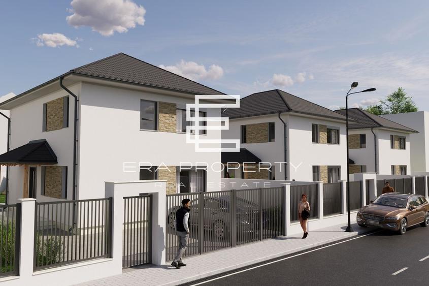 Casă individuală nouă | 4 camere | 3 băi | teren 380 mp | pod 50 mp | Șura Mică