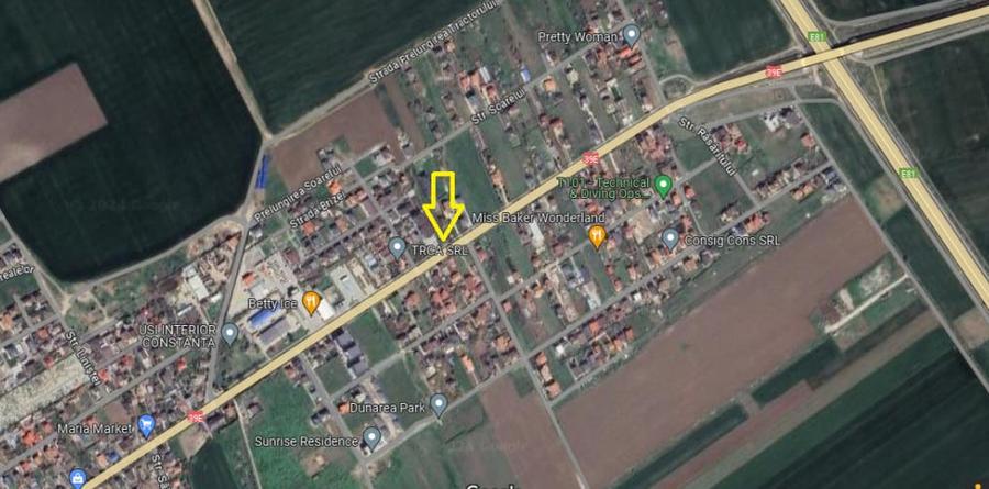 CUMPANA (Cod 01) - Teren intravilan la soseaua Constantei.